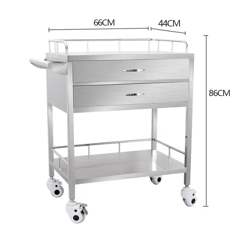 Wholesale Low Price 48/96/144 Grids Stainless Steel Medical Trolley Cart Clinic