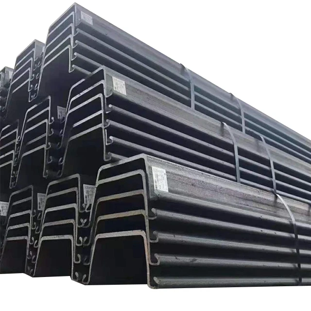 AiSi Standard Type 2 SY295/SY390 Hot Rolled U Shape Larsen Steel Sheet Pile