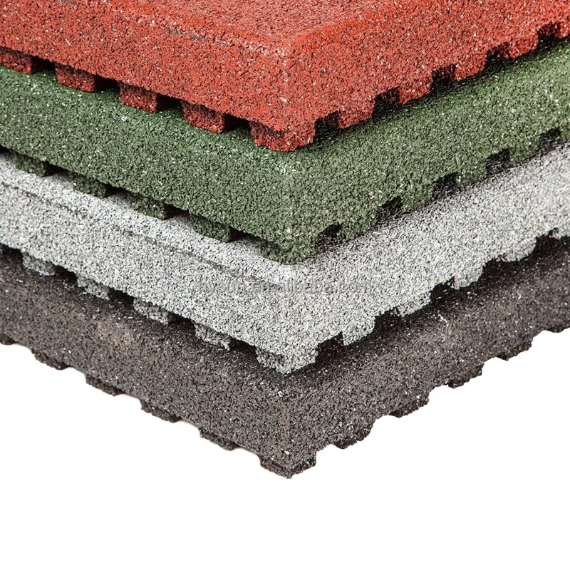 Anti-slip & oil resistant rubber mat durable rubber flooring rolls for workshop, warehouse, outdoor garden park garage flooring