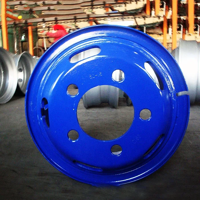 Wheel Rim Truck Wheel 6.0-16 Tubeless Steel China ISO/TS16949 24 Hours High-quality Silver