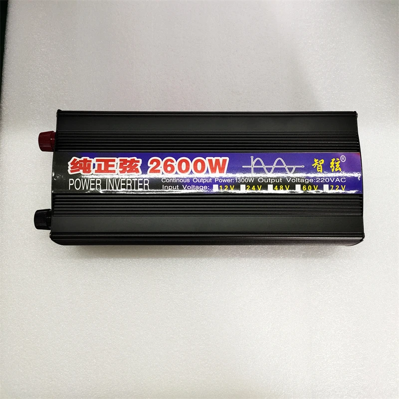 Factory DC/AC Inverters And 2500W 110V 12v 24v 48v 60v 2600w 3000w Pure Sine Wave Inverter