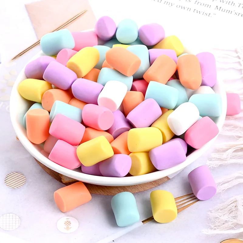 Yiwu insheen Цветные 3d миниатюрные кабошоны из зефира для изготовления ювелирных изделий брелоков