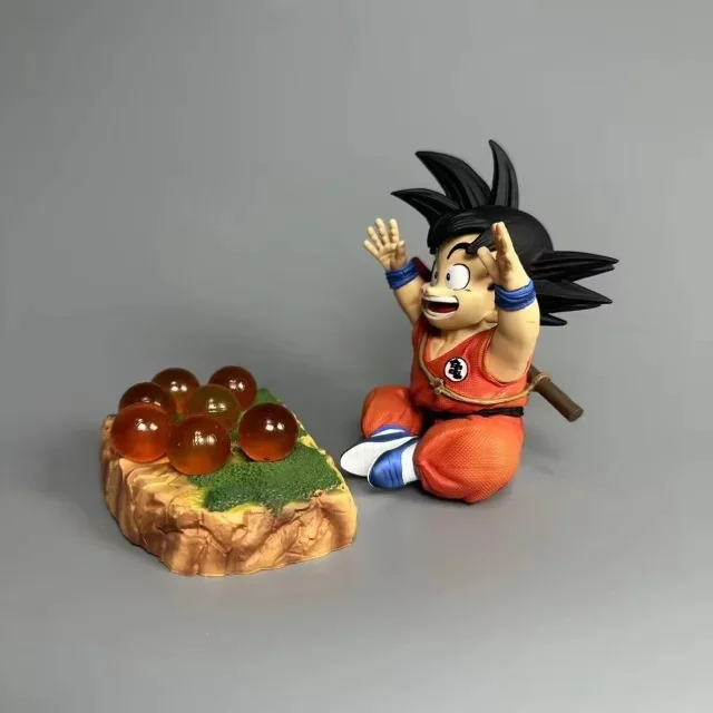 Hot Sale Japanese Anime Ornaments PVC Model Collection Ornaments GK Childhood SonGoku Make a wish Dolls Anime Action Figure