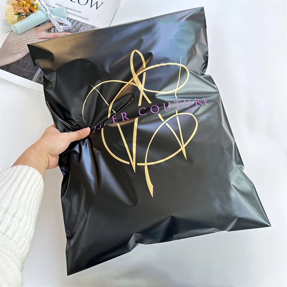 custom express poly mailers mailing bags for clothing branded logo courier shipping envelope mailer bag postage polymer bag