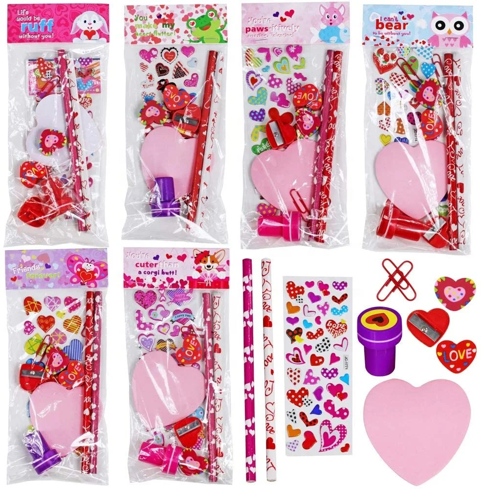 Подарок на день Святого Валентина набор канцелярских игрушек сумка-годе подарки вечерние