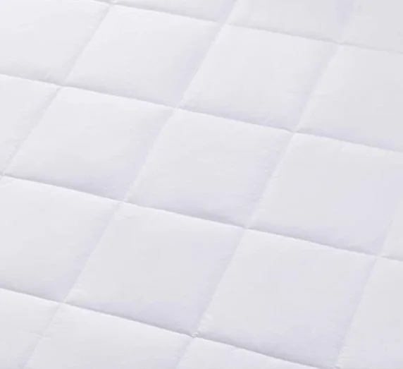 7 Layers Breathable Cotton Weighted Blanket 15LBS with Glass Beads