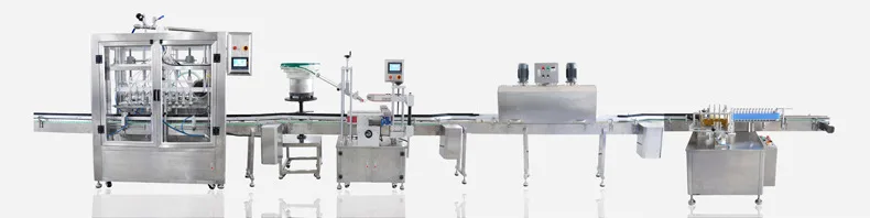 Automatic oil filling machine automatic 10 heads 20 liters edible oil filling machine fixed liquid level production line