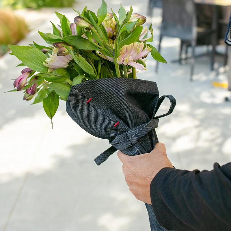 Fashion Natural Canvas Eucalyptus Bags Canvas Sunflower Packaging bags