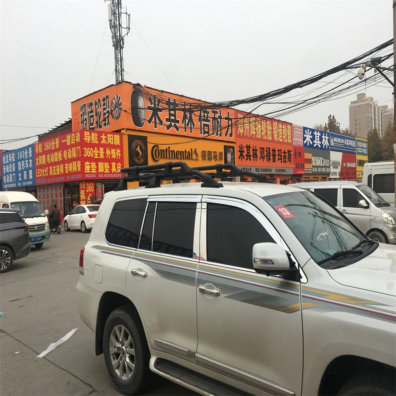 High quality iron steel roof rack luggage rack carrier basket4runner roof rack 3/4 for Toyota 4 Runner