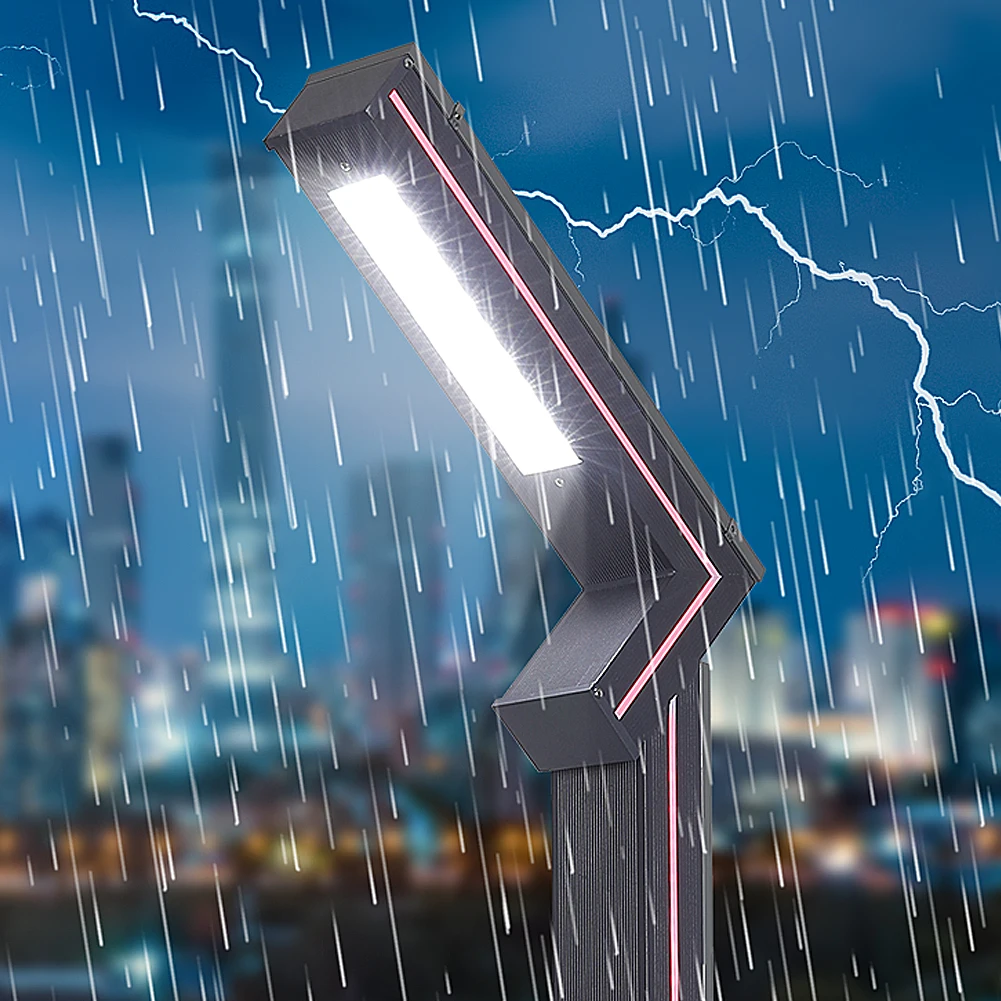 Manufacturer super bright modern pathway outdoor waterproof anti-wind farm lawn garden street road solar light new//