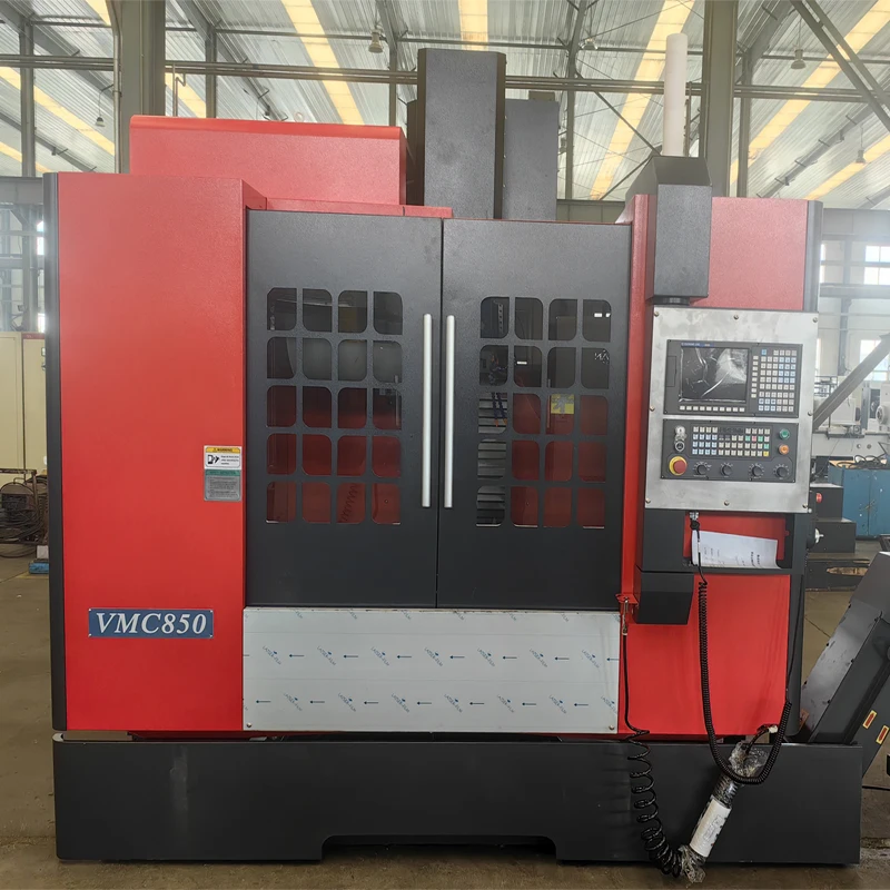 Five axis CNC vertical machining center VMC850 cheap CNC vertical milling machine FANUC CNC controller