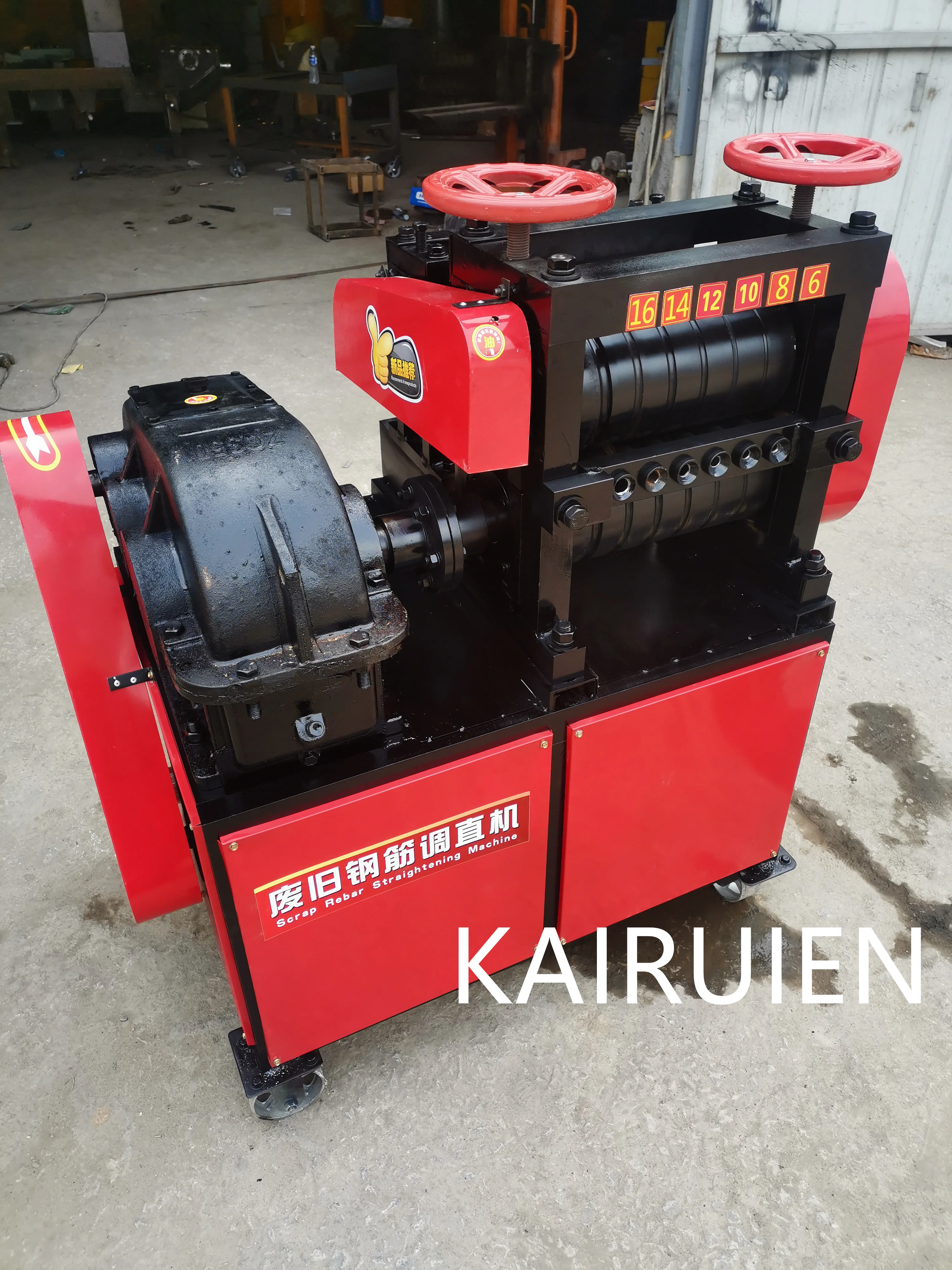 6-16mm Used Steel Straightening Machine 25mm Scrap Steel Bar Straightening Machine Price With CE