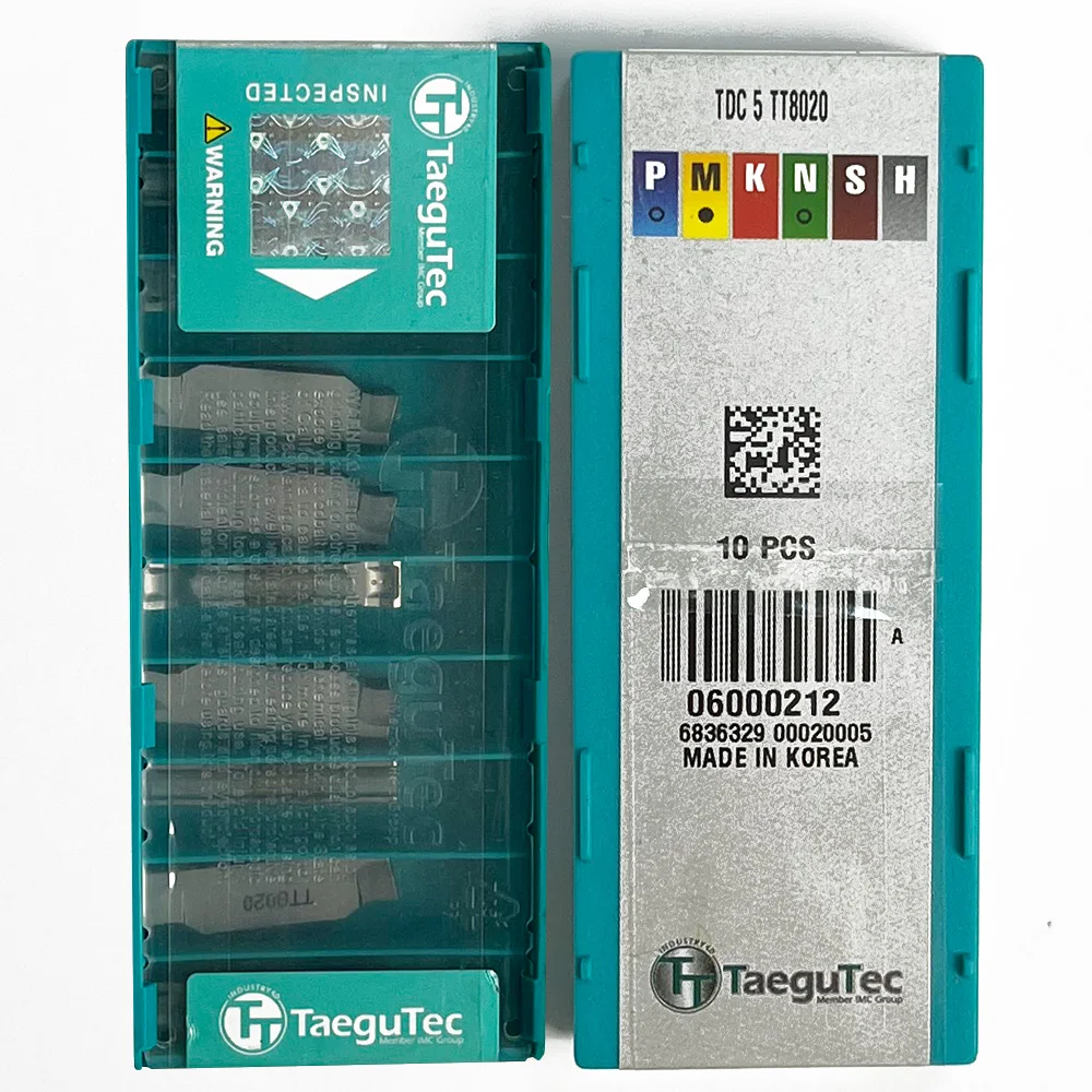 HUAZHICHUN TDC 5 TT8020 Tool Inserts Carbide Milling And Turning Milling Cutter