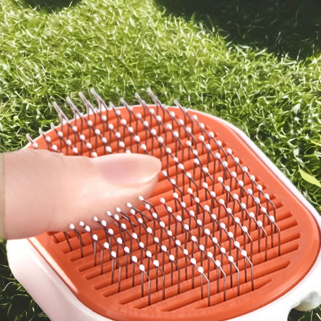 Pet Dog Brush Cat One-Button Slicker Self Cleaning Comb Pet Hair Remover Brush for Dogs Cats Grooming Tools Pets Dematting Comb