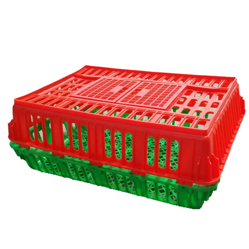 Heavy Duty Mesh Plastic Poultry Transportation Chick Crate