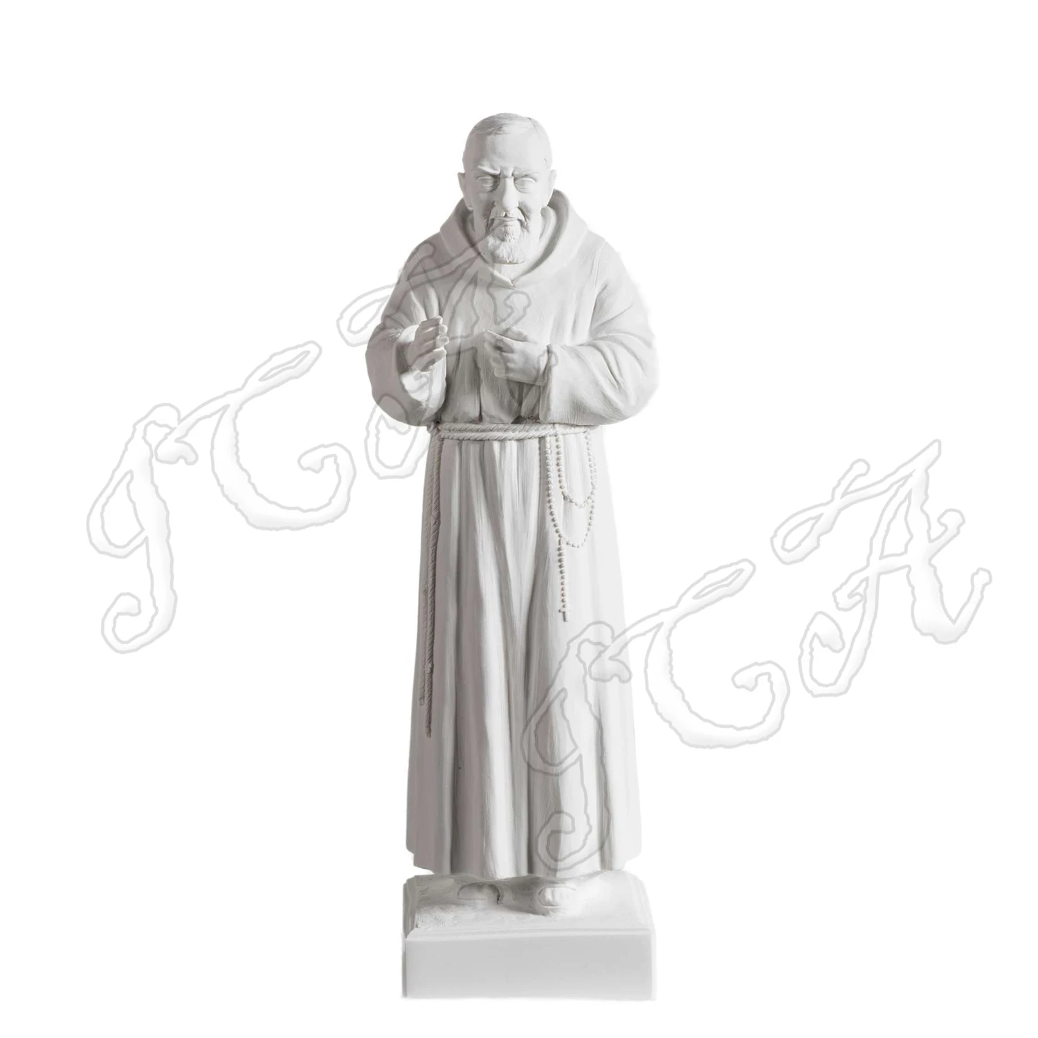 Classical life size religious natural Stone catholic marble Godfather statues for garden/church/cemetery