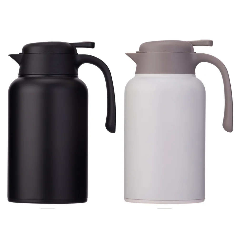 316 stainless steel vacuum thermos kettle 2.0L large capacity thermos bottle can be printed LOGO