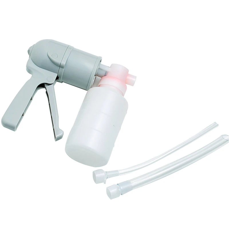 medical Emergency Unit Medical Hand Held Portable Vacuum Manual Suction Pump for Suction Sputum