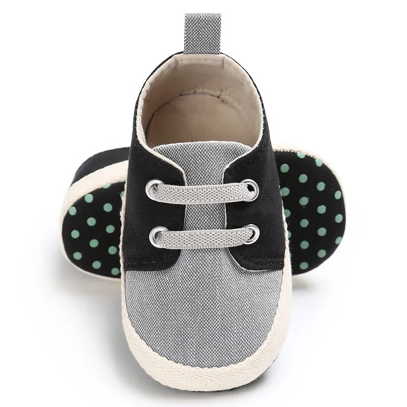 
WONBO Newborn Baby Boys Shoes Kids First Walkers Soft Soled Classic Casual Prewalkers Shoes Footwear Sneakers Canvas Shoes 