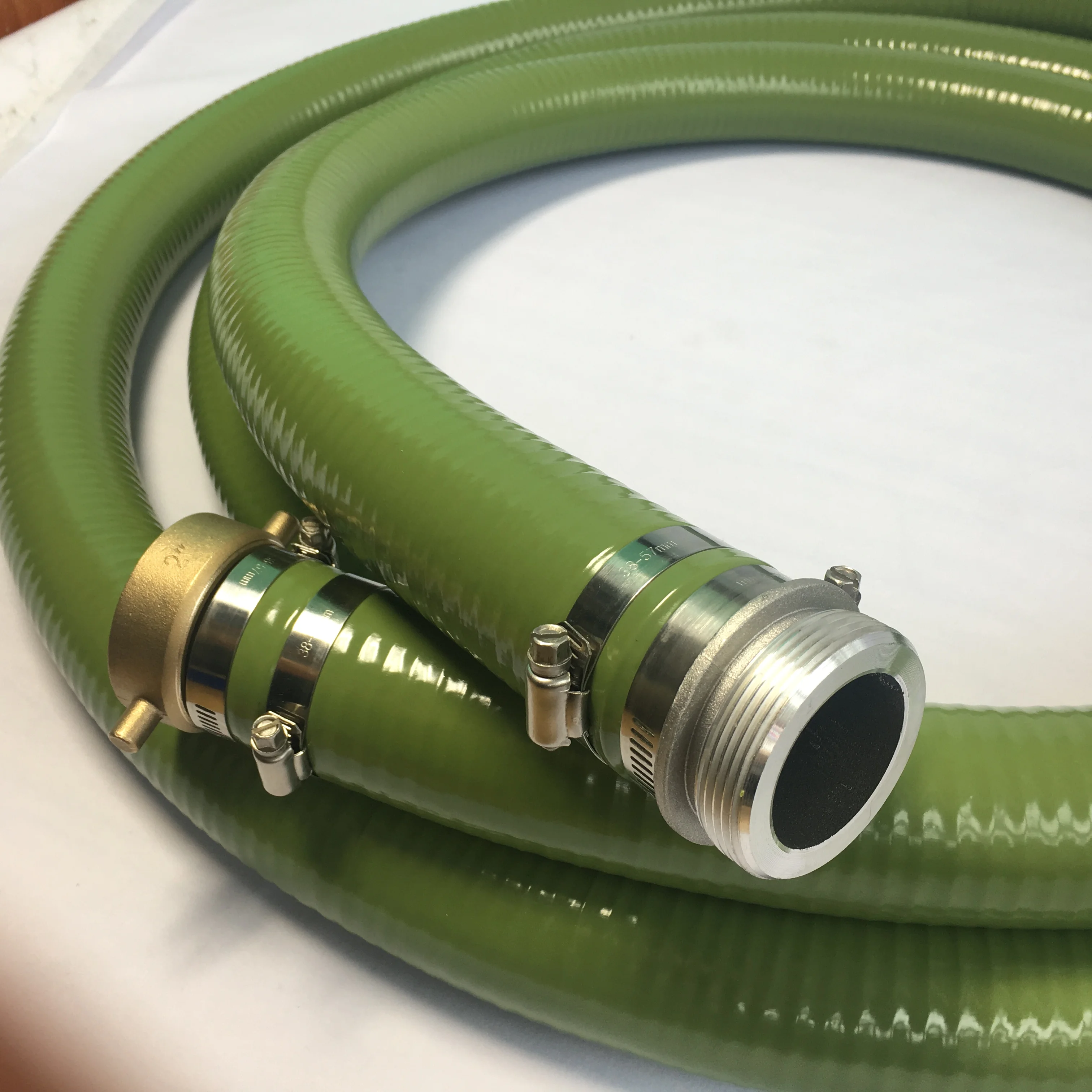 pvc spiral reinforced flexible spring suction hose  water suction and discharge hose 3 inch suction hose