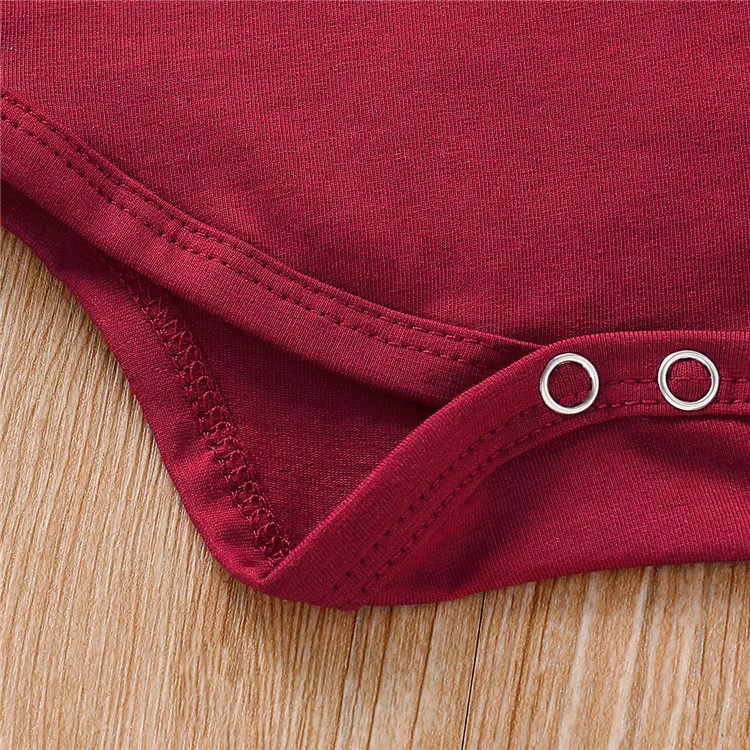 Baby Girl Boutique Clothing Sets Kids Outfit cute red top+ floral dress + hairband 3pcs Girls Clothing Set