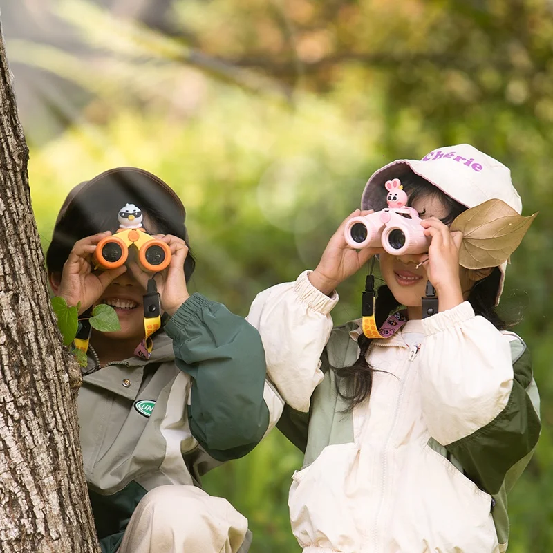Cost - Effective Cartoon Telescope HD High Power Child Outdoor Science and Educational Binoculars Toys
