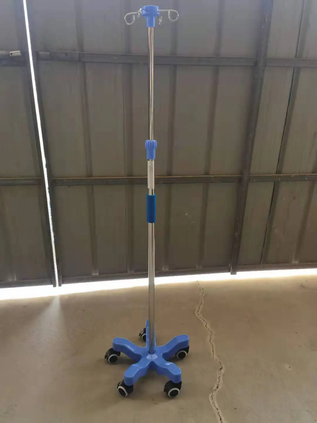 Cheap price medical hospital stainless steel IV  pole infusion stand