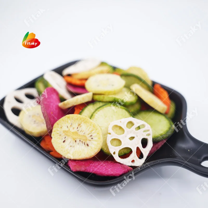 Natural Dried Mixed Vegetables Crispy Fruit Vegetable Snacks Halal Crispy Vegetable Snacks
