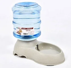 New Design Automatic Pet Dog Food Feeder, Automatic Pet Water Dispenser Water Drinking Fountain with Non Skid feet