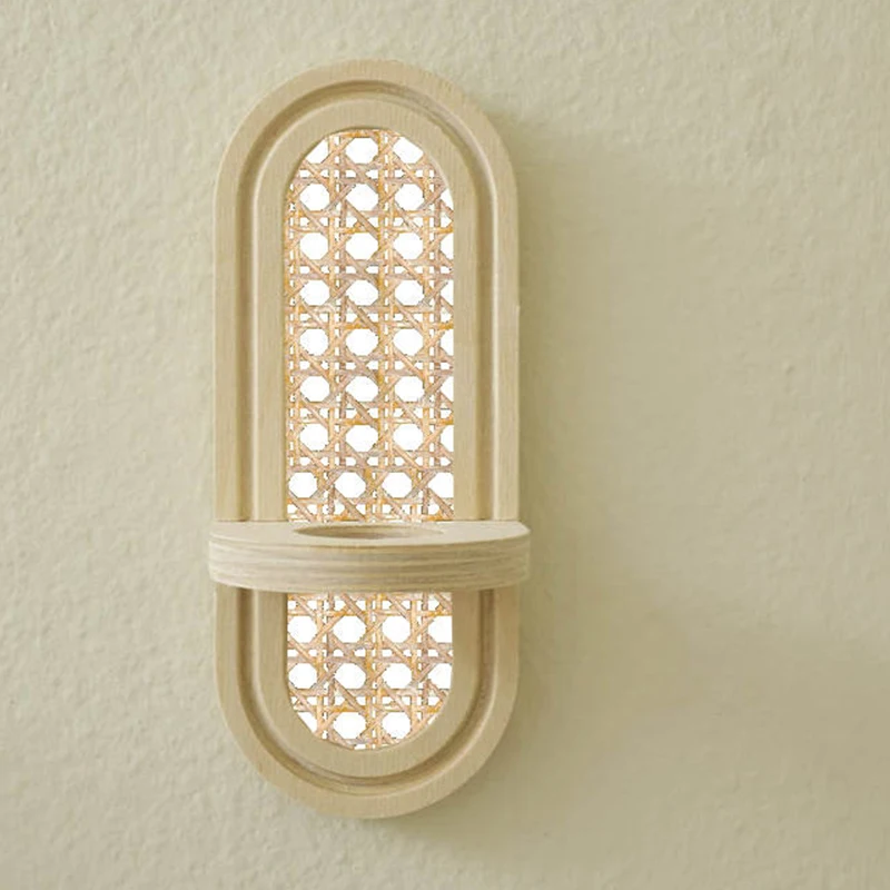 Rainbow Wall Hanging Wooden Hydroponic Plant Propagation Station Glass Test Tube Vase Planter Indoor Plant Stand Holder