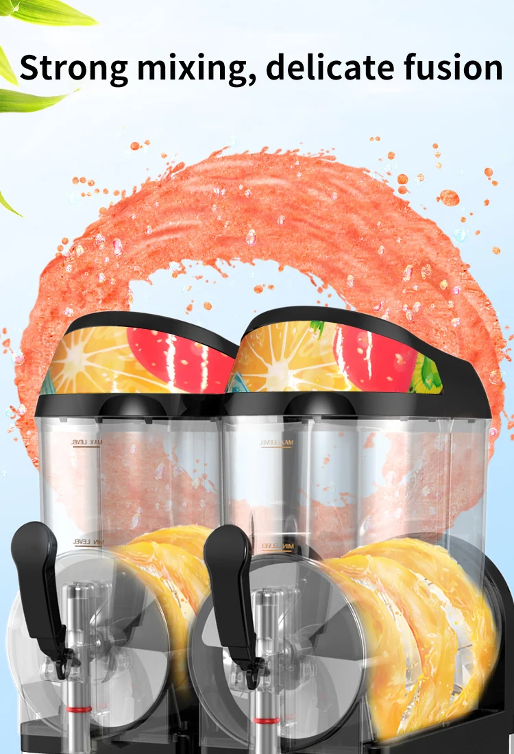 Commercial Slush Machine Smoothie Frozen Drink Slushy Making Machine Slushie