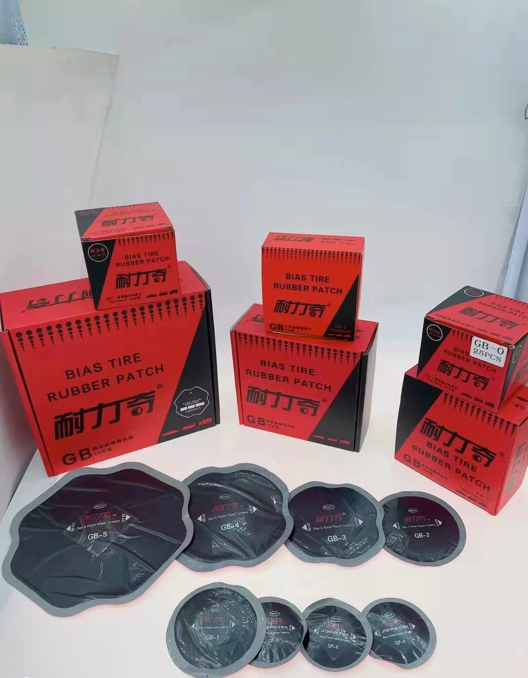 Chinese factory radial tire rubber patch for car /bike / motorbike