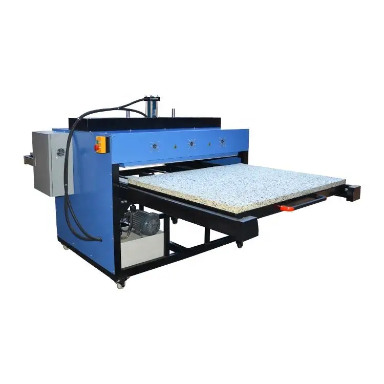 Large Hydraulic Operate Double -station Garment Sublimation Heat Press Machine for Fabric Carpet