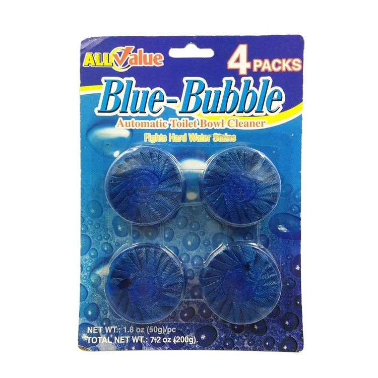 Flush toilet cleaner bleach block ,wholesale blue solid bubble block toilet bowl cleaner ,toilet tablet cleaner vendor