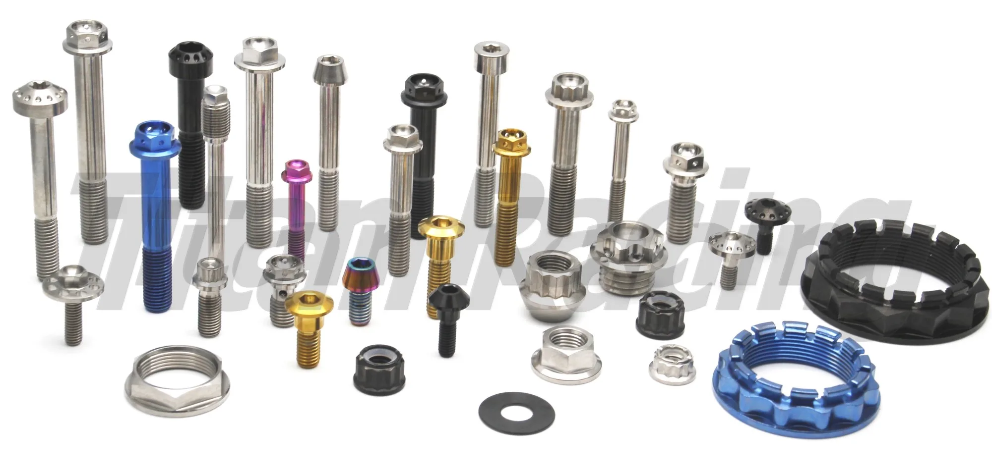 High Quality Automobile M8*1.25 Intake/Exhaust Titanium Manifold Stud Kit