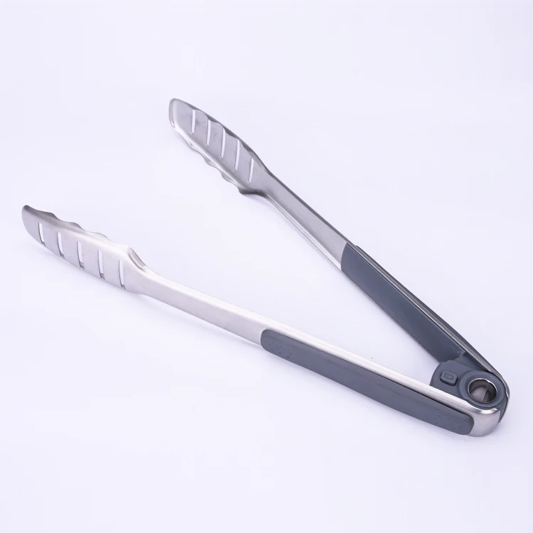 Kitchen Tongs Stainless Steel Buffet serving utensils Salad BBQ Tongs