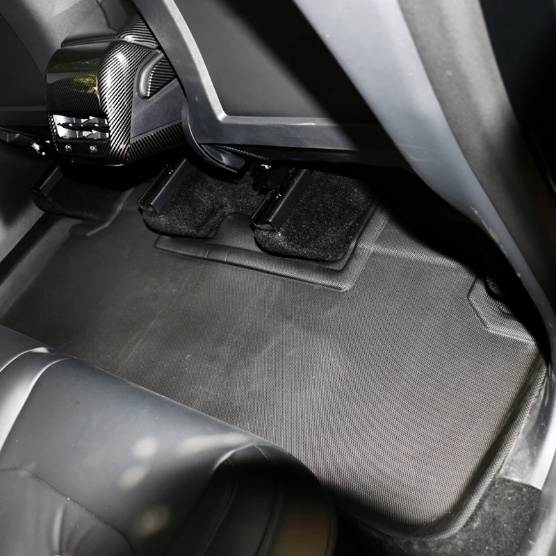 3D 5D TPR Car Mats Inner Rubber Waterproof Non-slip Car Floor Mat Fit For Tesla Model Y