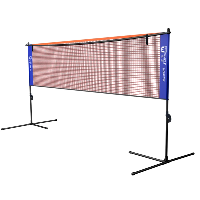 new design 5.18M Top Brand Portable long height Badminton Net Set hot sale team sport net