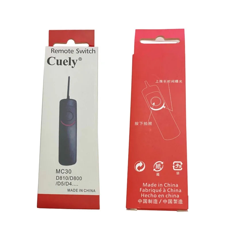 MC-30 кабель Шнур для дистанционного управления спуском затвора для nikon D3X/D2X/D700/D300/D300s/D200/D800/D810 камера п
