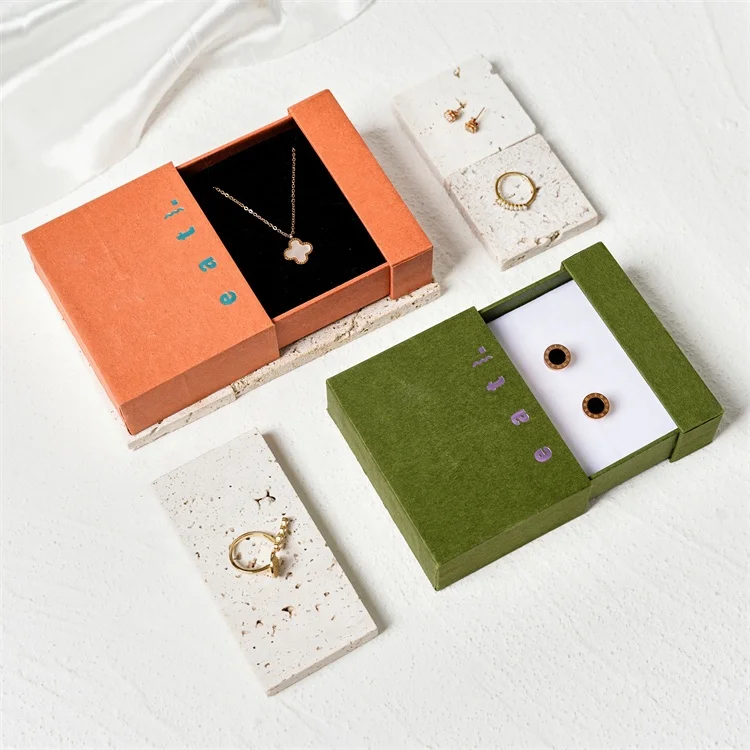 Newest Jewelry Necklaces Rings Earrings Bracelet Gift Box For Jewelry