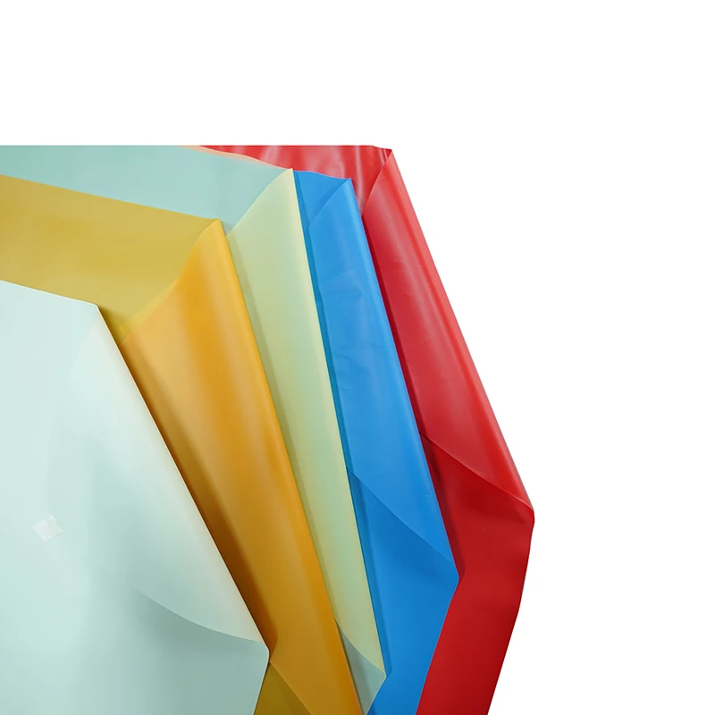 Self Healing Anti-Yellowing Colourful Tpu Car Paint Protection Film High Stretchable Transparent