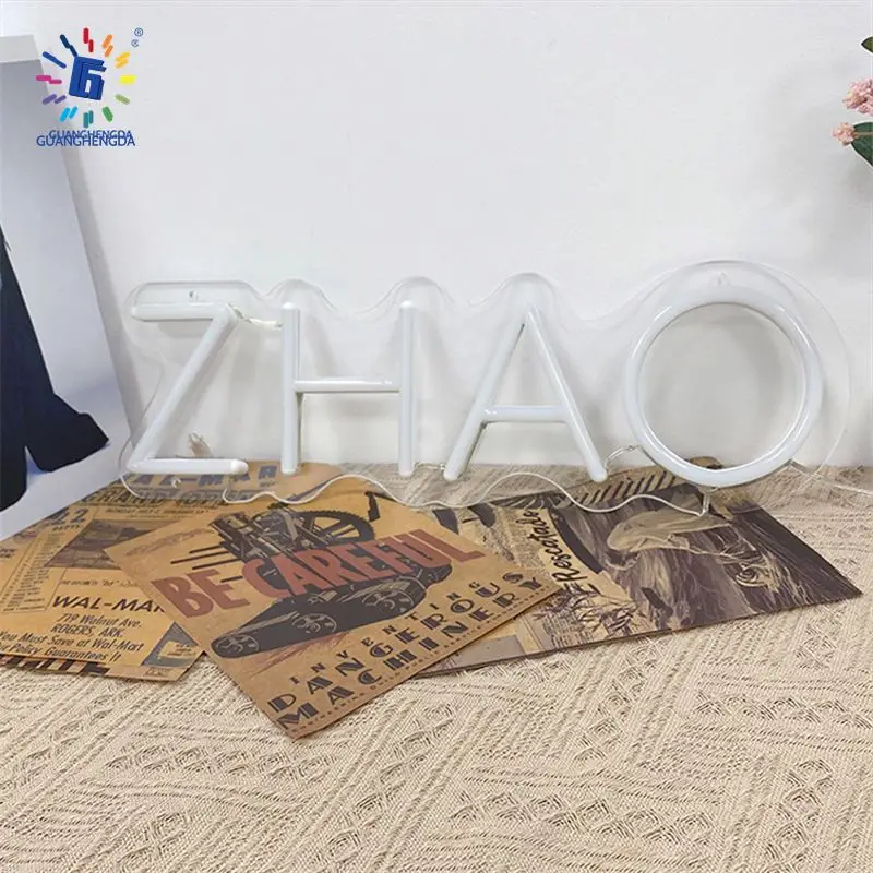 Professional Check Mark Palm Tree Mr & Mrs Neon Sign