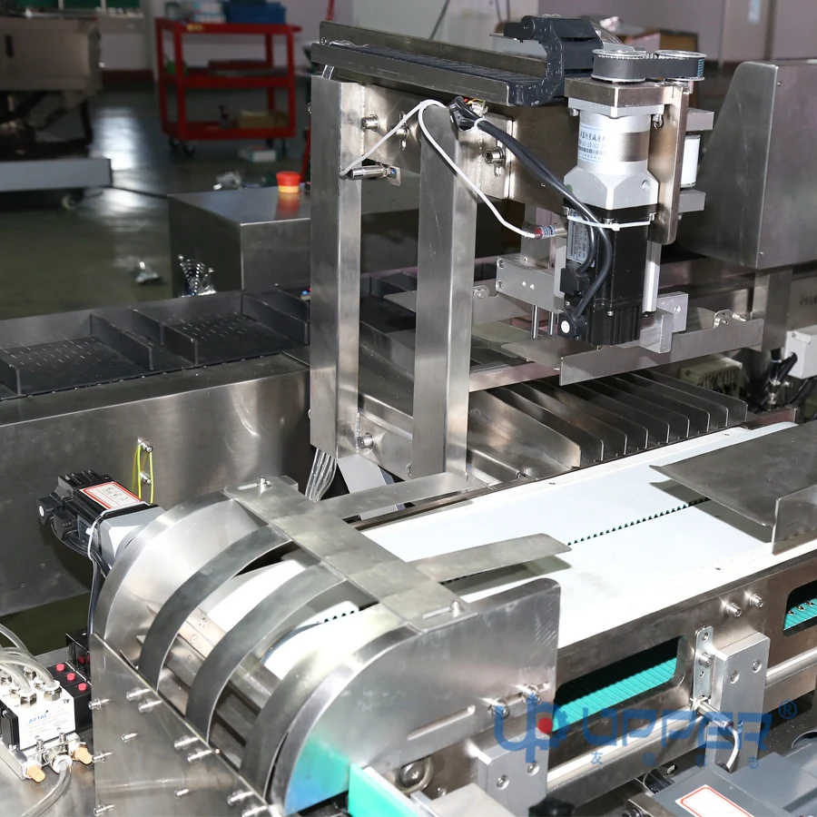 Coffee capsule biscuit bread bun chocolate count and collection   automatic cartoning machine