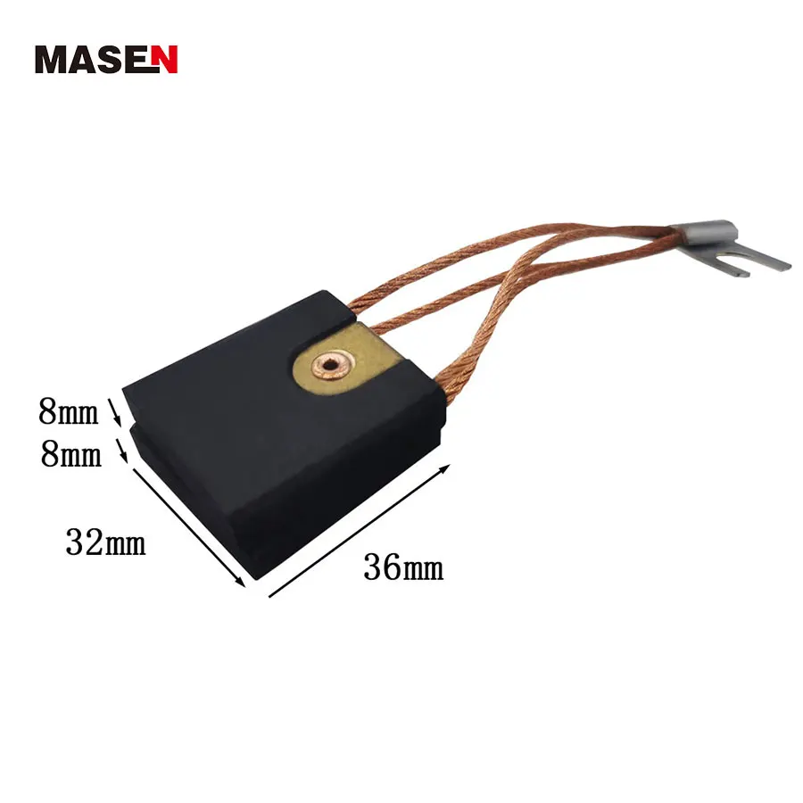 Supply Forklift Parts 8*32*36mm Forklift Carbon Brush High Quality Motor Brush