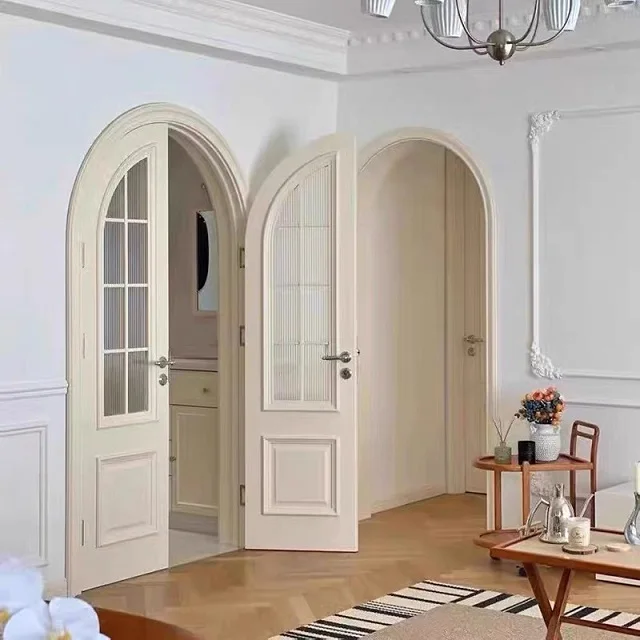 excellent foreign style melamine wooden door factory direct sale in bd