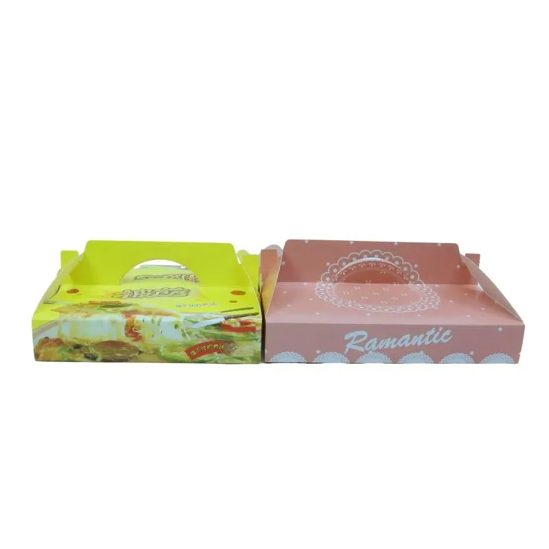 Accept custom color printing ivory board frozen food packaging box