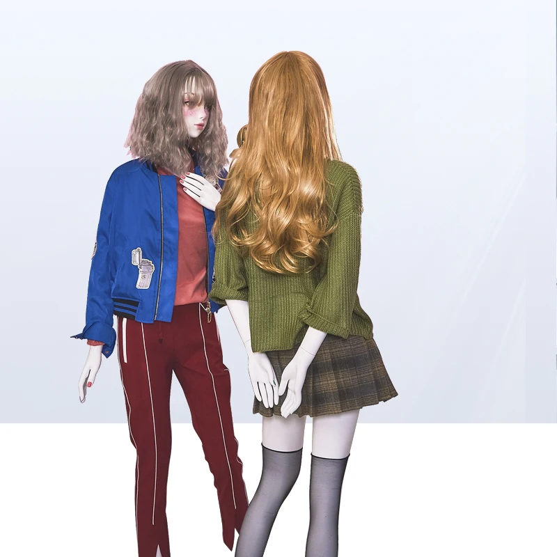 Full body female  dress form mannequin makeup mannequin from Zihe mannequin