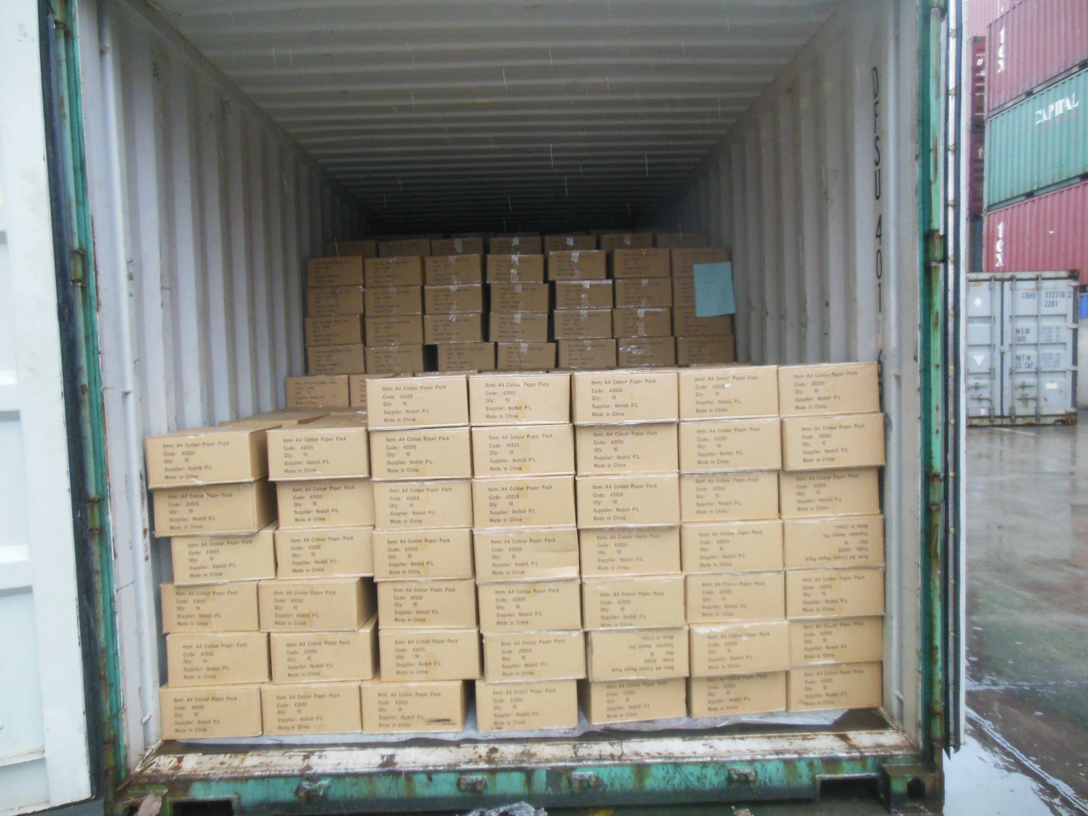 A4 colour paper assorted colour mixed colour pack opp or shrinking film 70-300gsm