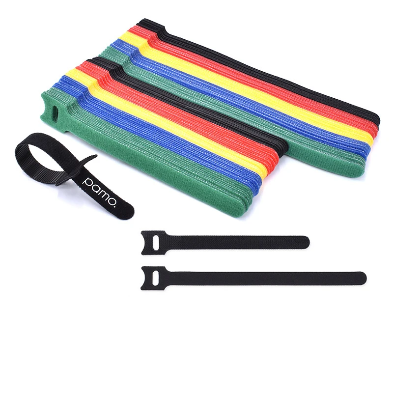 Plastic Cable Tie  Hook And Loop Strap 30mm Brand Cable Ties On Roll