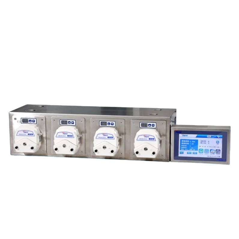 Automatic detergent dosing pump liquid dispenser intelligent dispensing peristaltic pump